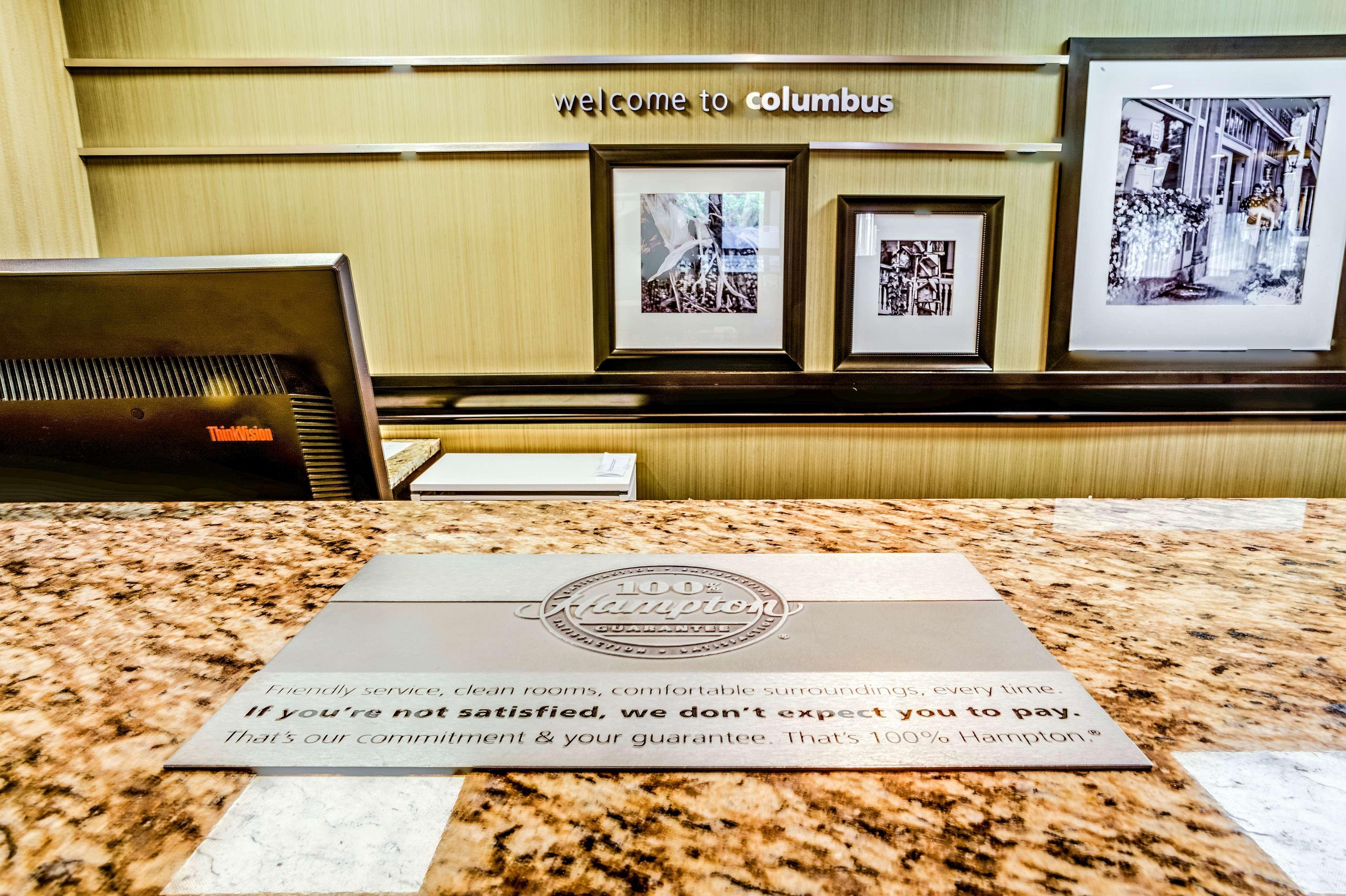 Hampton Inn Columbus I-70E/Hamilton Road Exteriör bild